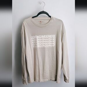 Jordan “23 Engineered” Long Sleeve Shirt – Champagne – Size Large